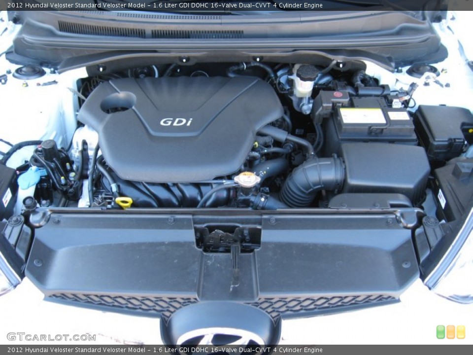 1.6 Liter GDI DOHC 16-Valve Dual-CVVT 4 Cylinder Engine for the 2012 Hyundai Veloster #56726072
