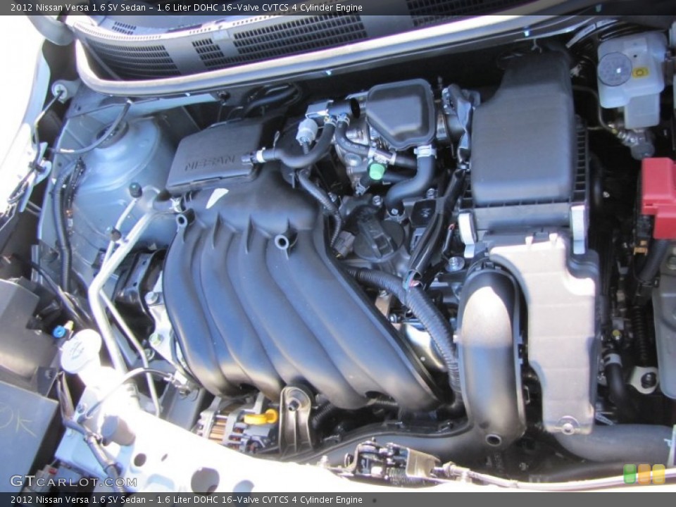 1.6 Liter DOHC 16-Valve CVTCS 4 Cylinder Engine for the 2012 Nissan Versa #56734281