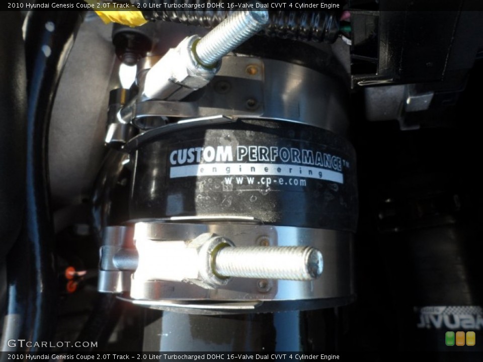 2.0 Liter Turbocharged DOHC 16-Valve Dual CVVT 4 Cylinder Engine for the 2010 Hyundai Genesis Coupe #56742819