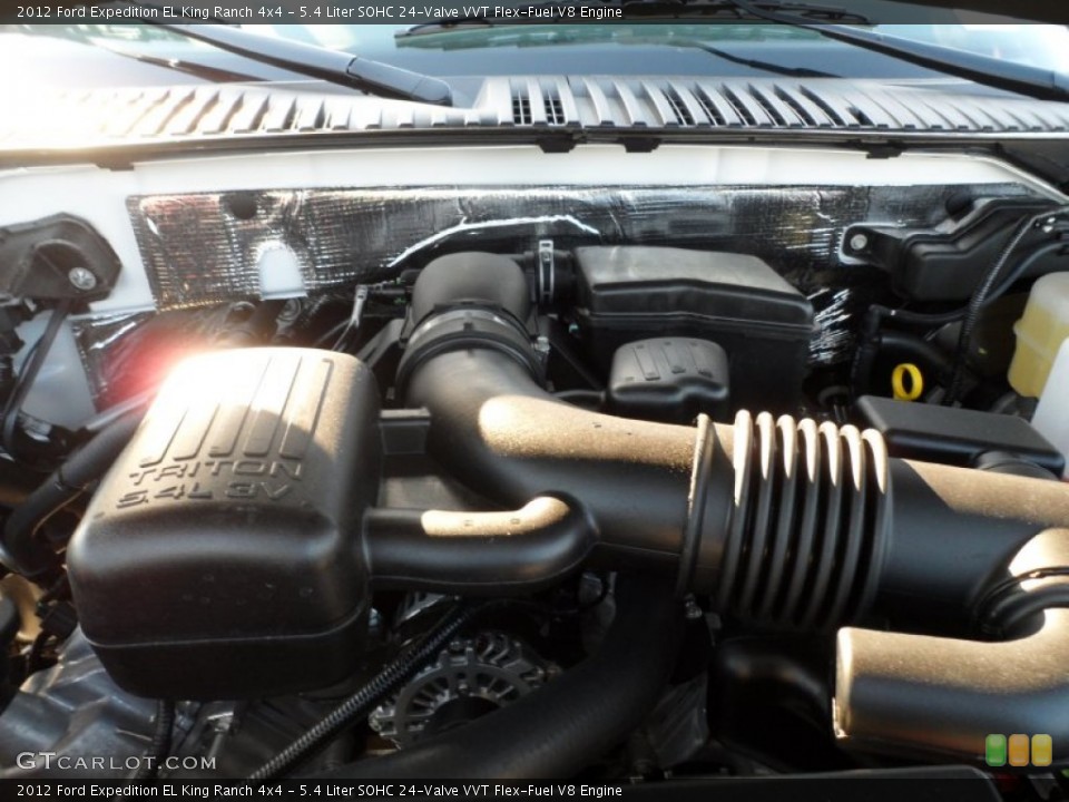 5.4 Liter SOHC 24-Valve VVT Flex-Fuel V8 Engine for the 2012 Ford Expedition #56745753