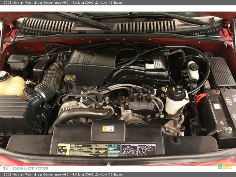 4.0 Liter SOHC 12-Valve V6 Engine for the 2003 Mercury Mountaineer #56746008