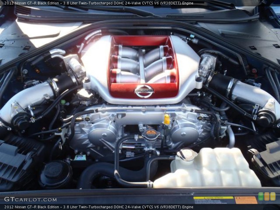 3.8 Liter Twin-Turbocharged DOHC 24-Valve CVTCS V6 (VR38DETT) Engine for the 2012 Nissan GT-R #56752575