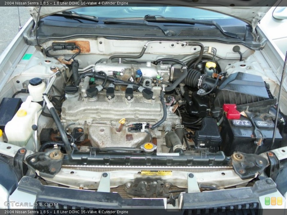 1.8 Liter DOHC 16-Valve 4 Cylinder Engine for the 2004 Nissan Sentra #56757162