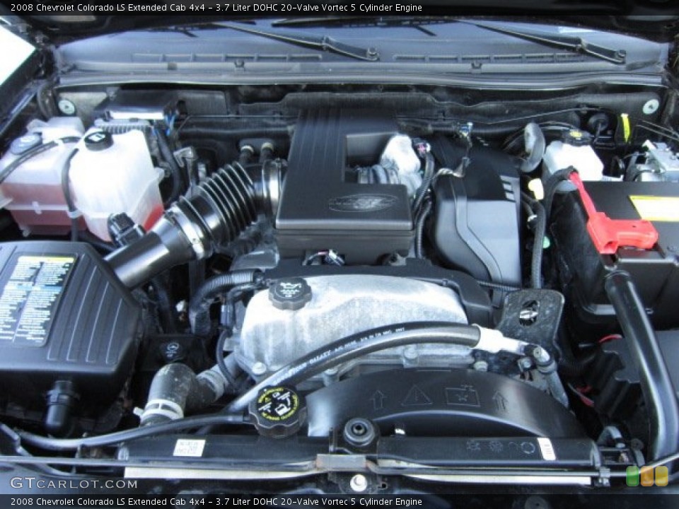 3.7 Liter DOHC 20-Valve Vortec 5 Cylinder Engine for the 2008 Chevrolet Colorado #56765709