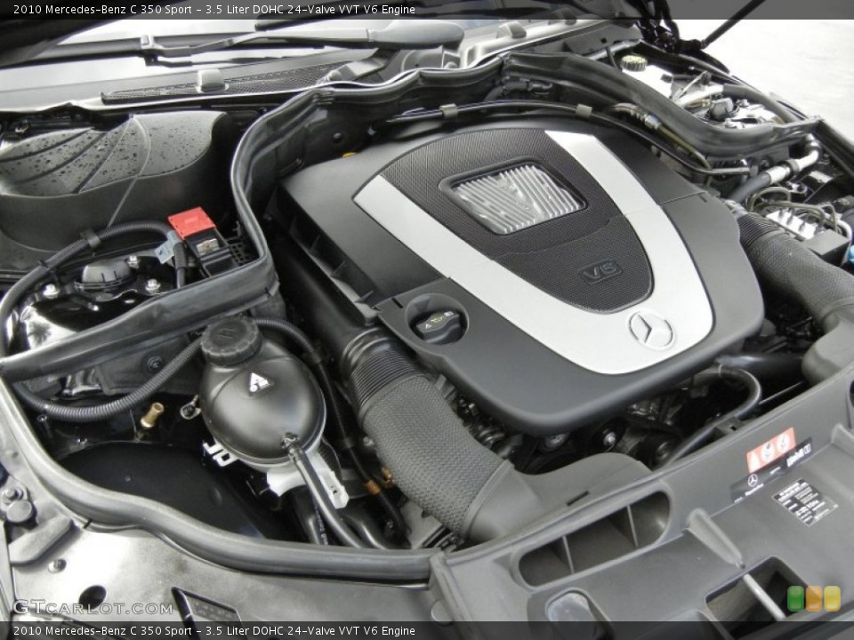3.5 Liter DOHC 24-Valve VVT V6 Engine for the 2010 Mercedes-Benz C #56765742