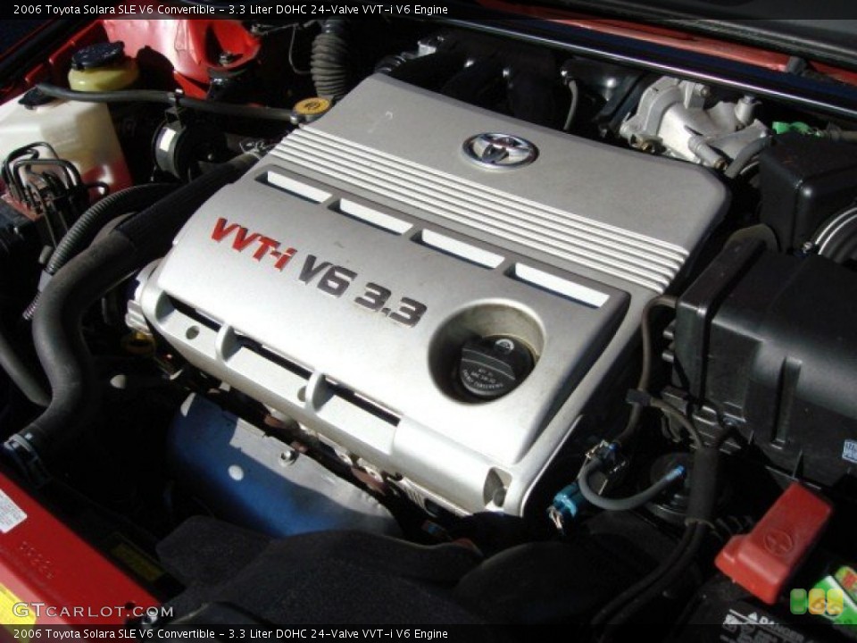 3.3 Liter DOHC 24-Valve VVT-i V6 Engine for the 2006 Toyota Solara #56772117