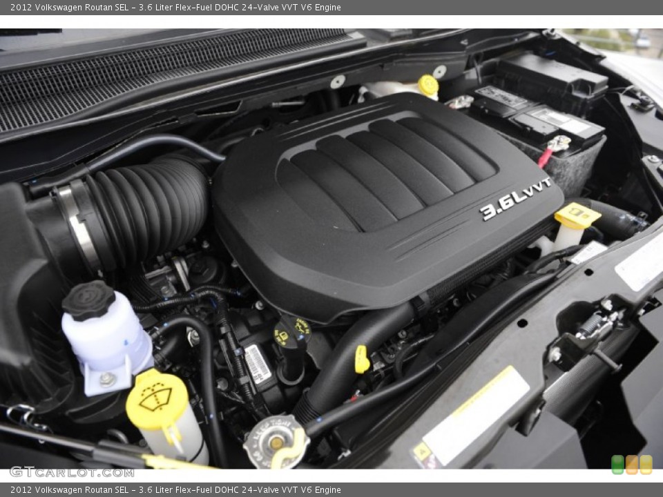 3.6 Liter Flex-Fuel DOHC 24-Valve VVT V6 Engine for the 2012 Volkswagen Routan #56785310