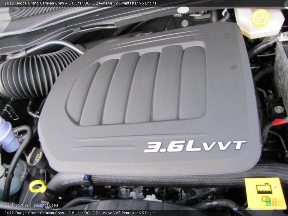 3.6 Liter DOHC 24-Valve VVT Pentastar V6 Engine for the 2012 Dodge Grand Caravan #56792241