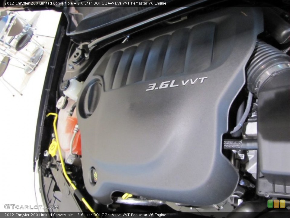3.6 Liter DOHC 24-Valve VVT Pentastar V6 Engine for the 2012 Chrysler 200 #56792655