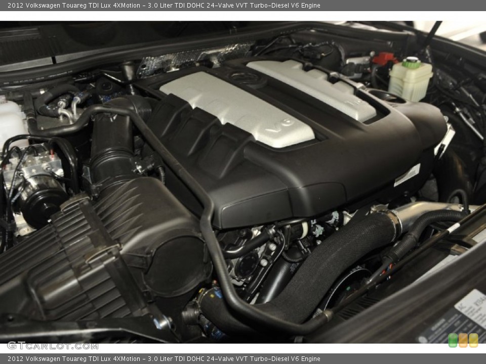 3.0 Liter TDI DOHC 24-Valve VVT Turbo-Diesel V6 Engine for the 2012 Volkswagen Touareg #56794008
