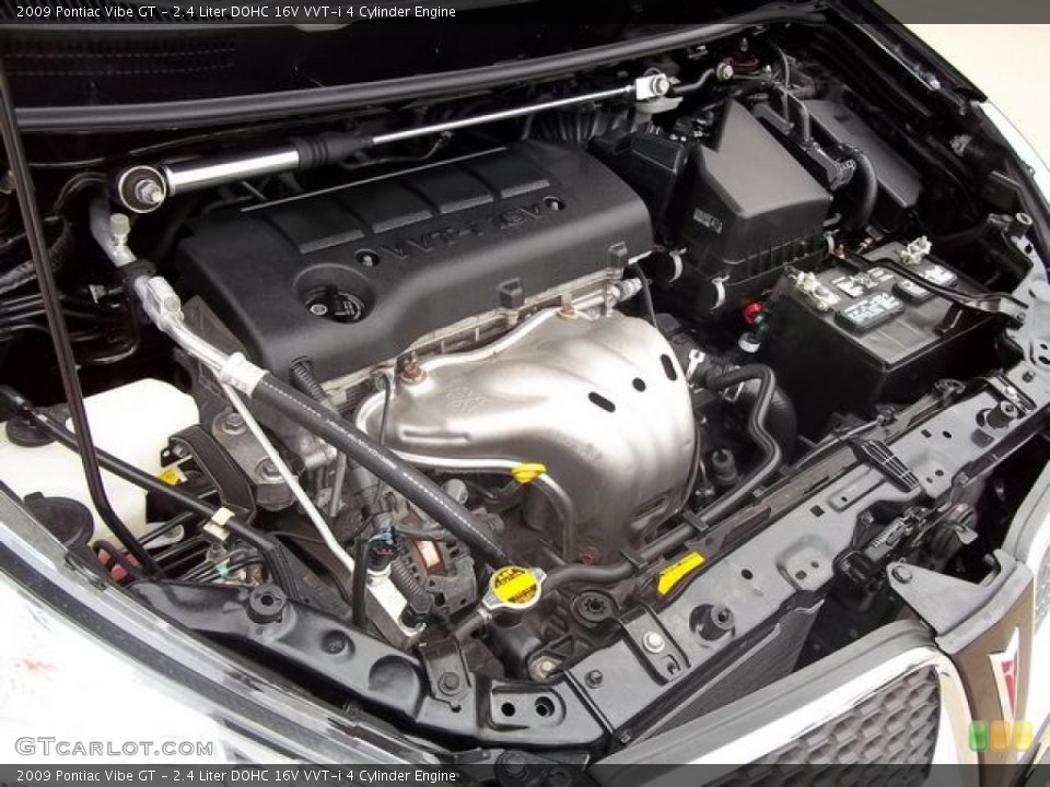 2.4 Liter DOHC 16V VVT-i 4 Cylinder Engine for the 2009 Pontiac Vibe #56797176