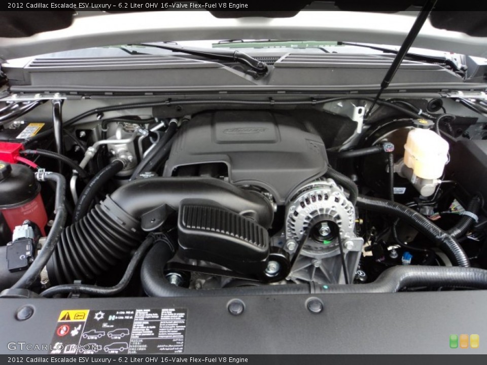 6.2 Liter OHV 16-Valve Flex-Fuel V8 Engine for the 2012 Cadillac Escalade #56798457