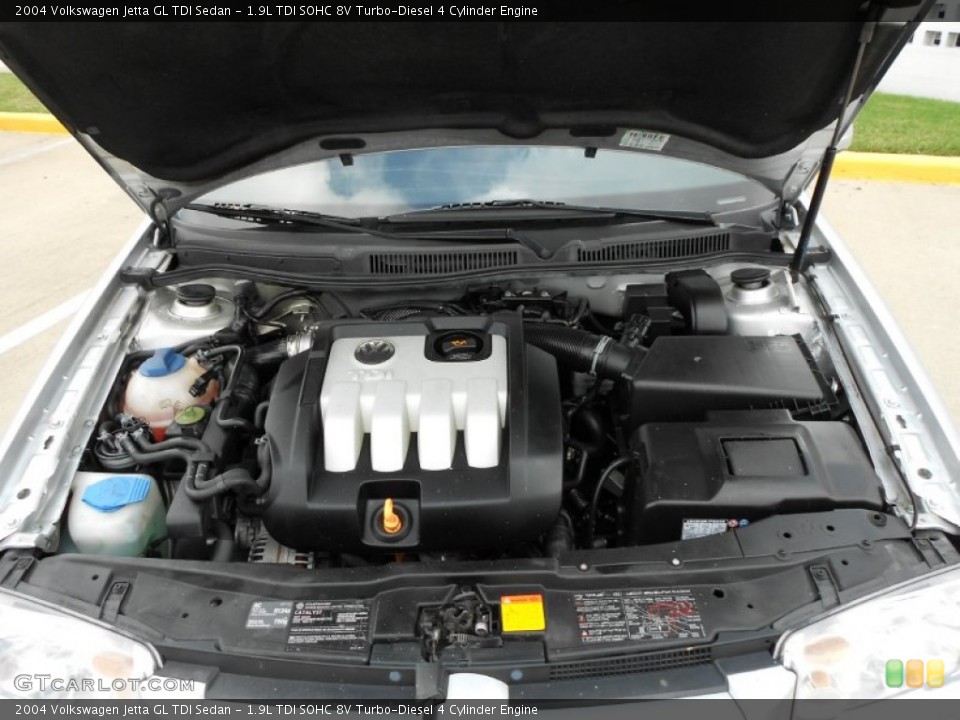 1.9L TDI SOHC 8V Turbo-Diesel 4 Cylinder Engine for the 2004 Volkswagen Jetta #56799837