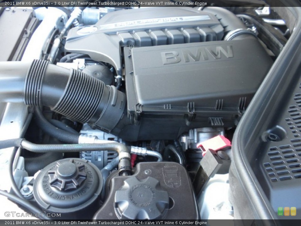 3.0 Liter DFI TwinPower Turbocharged DOHC 24-Valve VVT Inline 6 Cylinder Engine for the 2011 BMW X6 #56801744