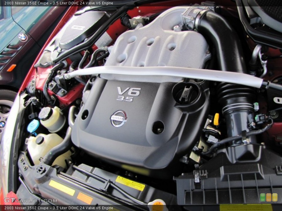 3.5 Liter DOHC 24 Valve V6 2003 Nissan 350Z Engine