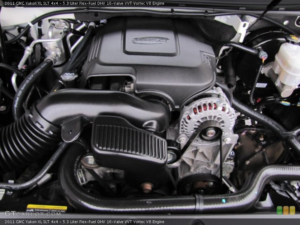 5.3 Liter Flex-Fuel OHV 16-Valve VVT Vortec V8 Engine for the 2011 GMC Yukon #56824888