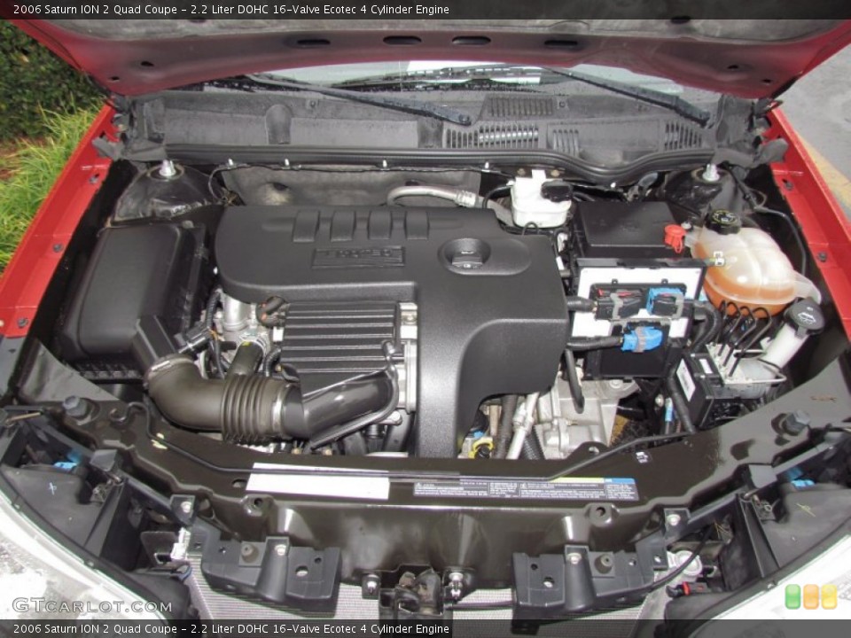 2.2 Liter DOHC 16-Valve Ecotec 4 Cylinder 2006 Saturn ION Engine