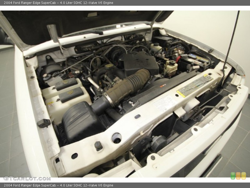 4.0 Liter SOHC 12-Valve V6 2004 Ford Ranger Engine