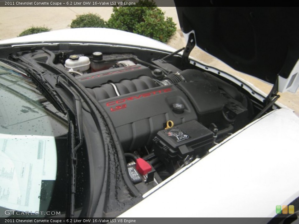 6.2 Liter OHV 16-Valve LS3 V8 Engine for the 2011 Chevrolet Corvette #56843858