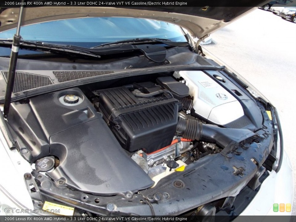 3.3 Liter DOHC 24-Valve VVT V6 Gasoline/Electric Hybrid Engine for the 2006 Lexus RX #56855390