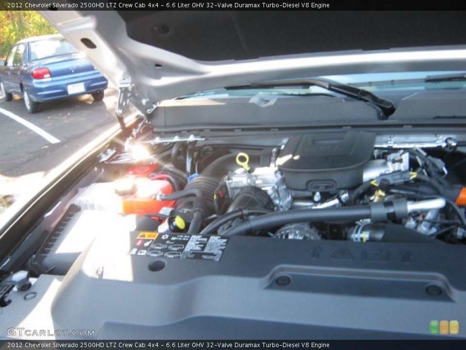 6.6 Liter OHV 32-Valve Duramax Turbo-Diesel V8 Engine for the 2012 Chevrolet Silverado 2500HD #56855999