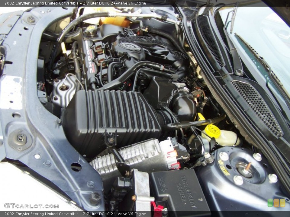 2.7 Liter DOHC 24-Valve V6 Engine for the 2002 Chrysler Sebring #56860490