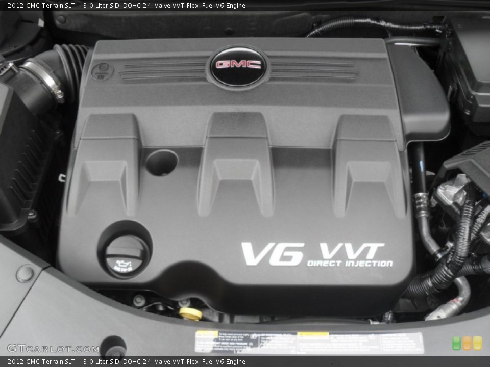 3.0 Liter SIDI DOHC 24-Valve VVT Flex-Fuel V6 Engine for the 2012 GMC Terrain #56861975
