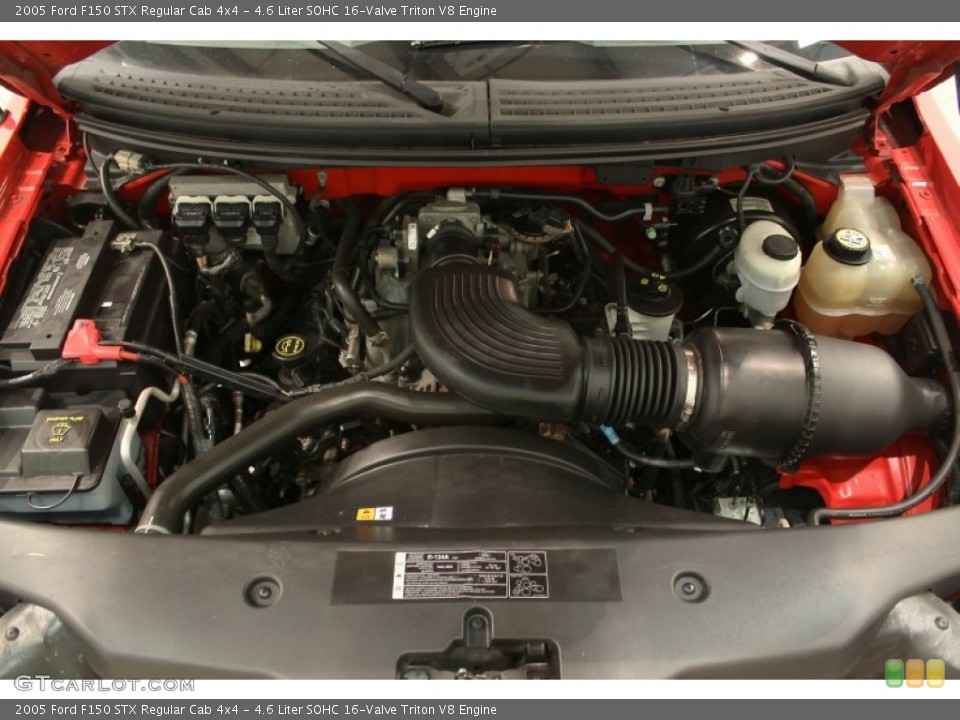 4.6 Liter SOHC 16-Valve Triton V8 Engine for the 2005 Ford F150 #56867552