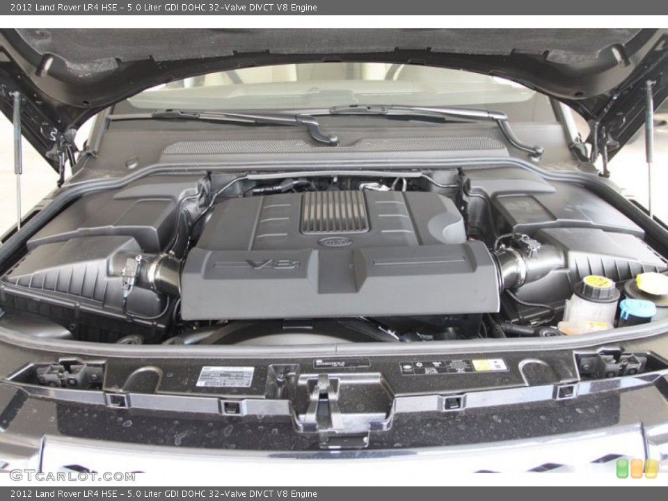 5.0 Liter GDI DOHC 32-Valve DIVCT V8 Engine for the 2012 Land Rover LR4 #56867789