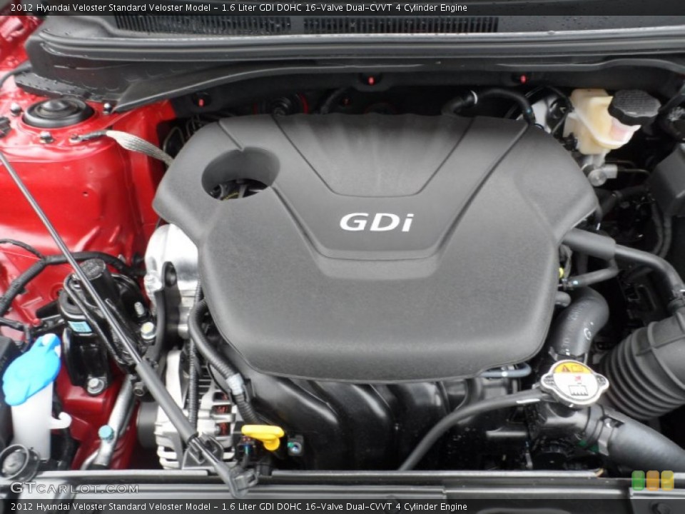 1.6 Liter GDI DOHC 16-Valve Dual-CVVT 4 Cylinder Engine for the 2012 Hyundai Veloster #56869728