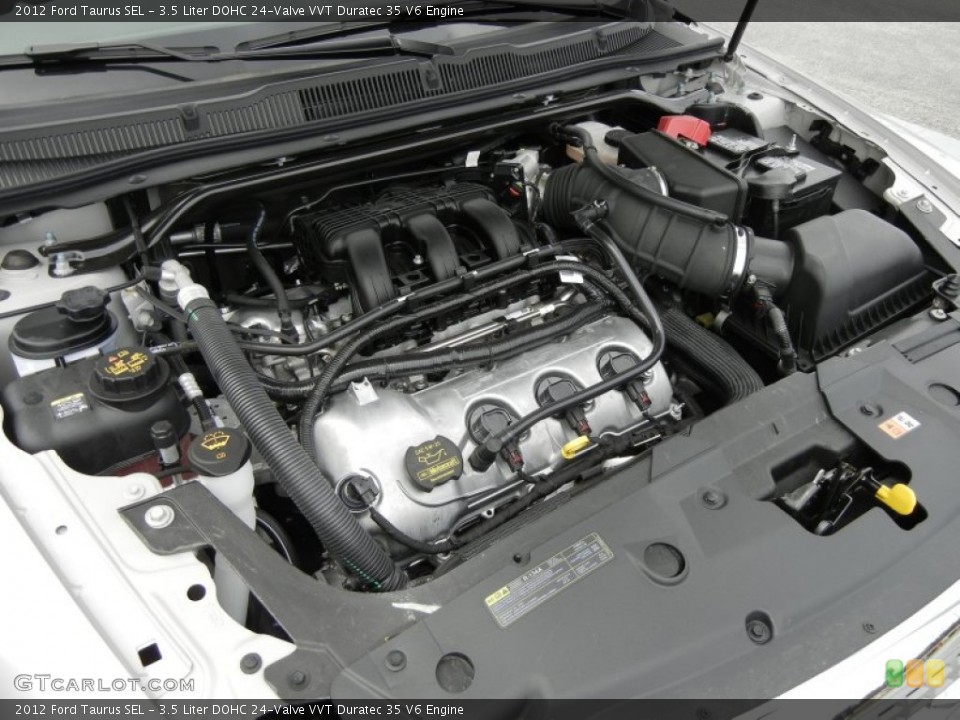 3.5 Liter DOHC 24-Valve VVT Duratec 35 V6 Engine for the 2012 Ford Taurus #56887433
