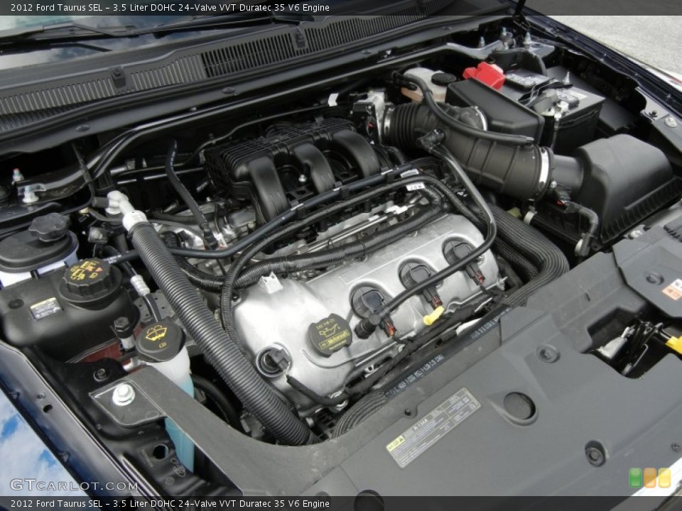 3.5 Liter DOHC 24-Valve VVT Duratec 35 V6 Engine for the 2012 Ford Taurus #56887534