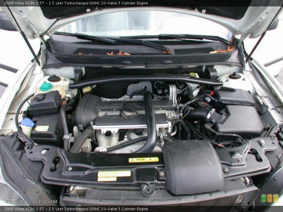 2.5 Liter Turbocharged DOHC 20-Valve 5 Cylinder Engine for the 2005 Volvo XC90 #56889022