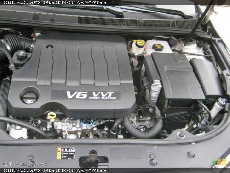3.6 Liter SIDI DOHC 24-Valve VVT V6 Engine for the 2012 Buick LaCrosse #56896477