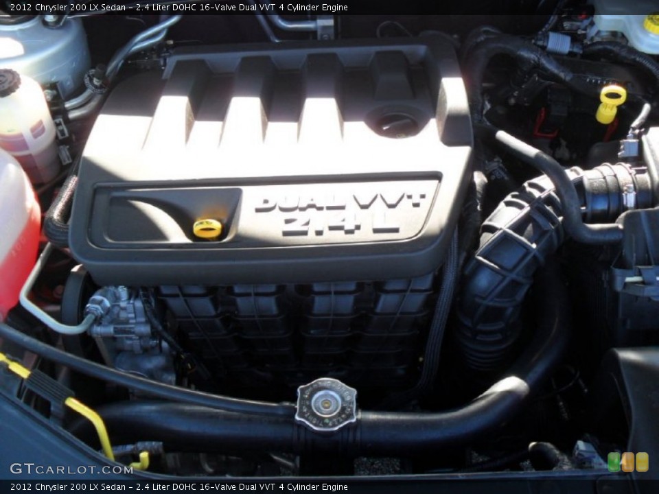 2.4 Liter DOHC 16-Valve Dual VVT 4 Cylinder Engine for the 2012 Chrysler 200 #56903029