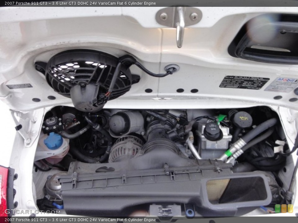 3.6 Liter GT3 DOHC 24V VarioCam Flat 6 Cylinder Engine for the 2007 Porsche 911 #56906482