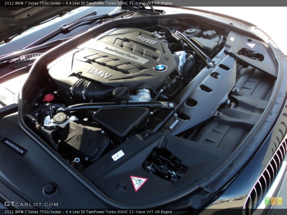 4.4 Liter DI TwinPower Turbo DOHC 32-Valve VVT V8 Engine for the 2012 BMW 7 Series #56906497