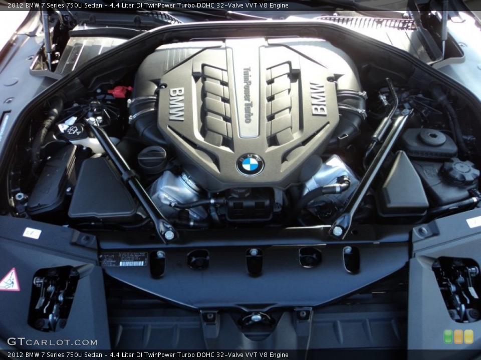 4.4 Liter DI TwinPower Turbo DOHC 32-Valve VVT V8 Engine for the 2012 BMW 7 Series #56906506