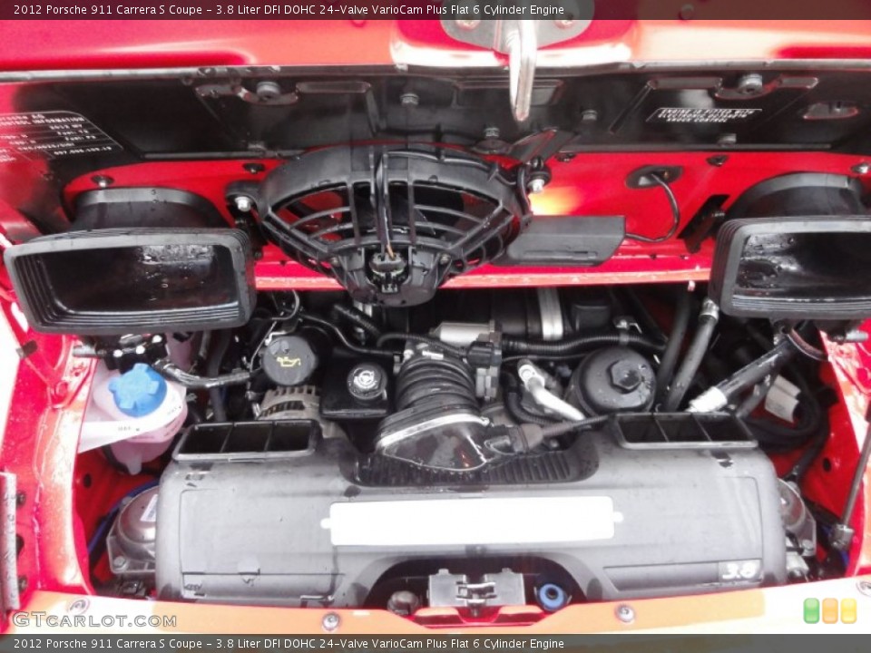 3.8 Liter DFI DOHC 24-Valve VarioCam Plus Flat 6 Cylinder Engine for the 2012 Porsche 911 #56909470
