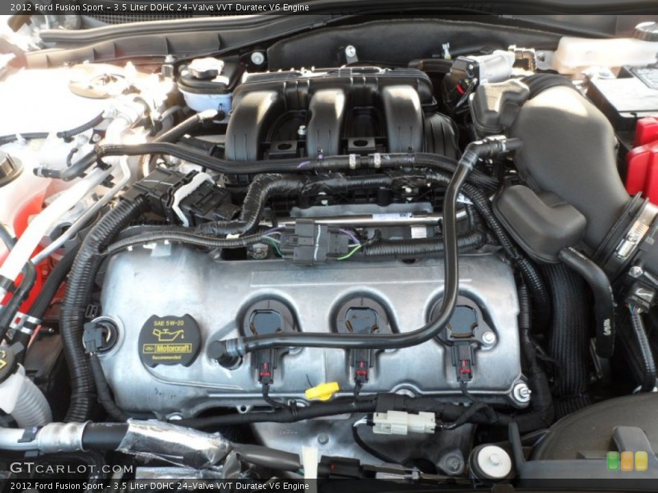3.5 Liter DOHC 24-Valve VVT Duratec V6 Engine for the 2012 Ford Fusion #56920711
