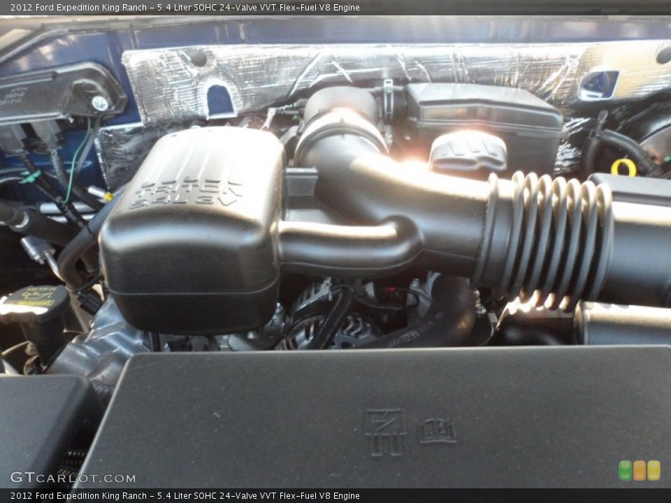 5.4 Liter SOHC 24-Valve VVT Flex-Fuel V8 Engine for the 2012 Ford Expedition #56921614