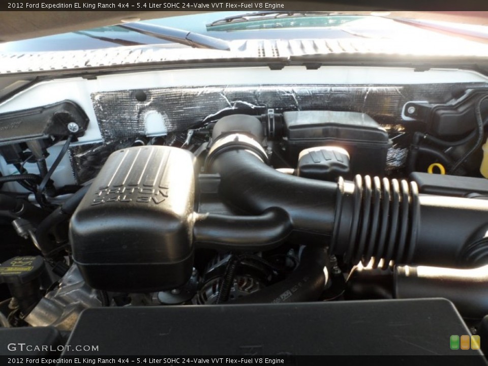 5.4 Liter SOHC 24-Valve VVT Flex-Fuel V8 Engine for the 2012 Ford Expedition #56921872
