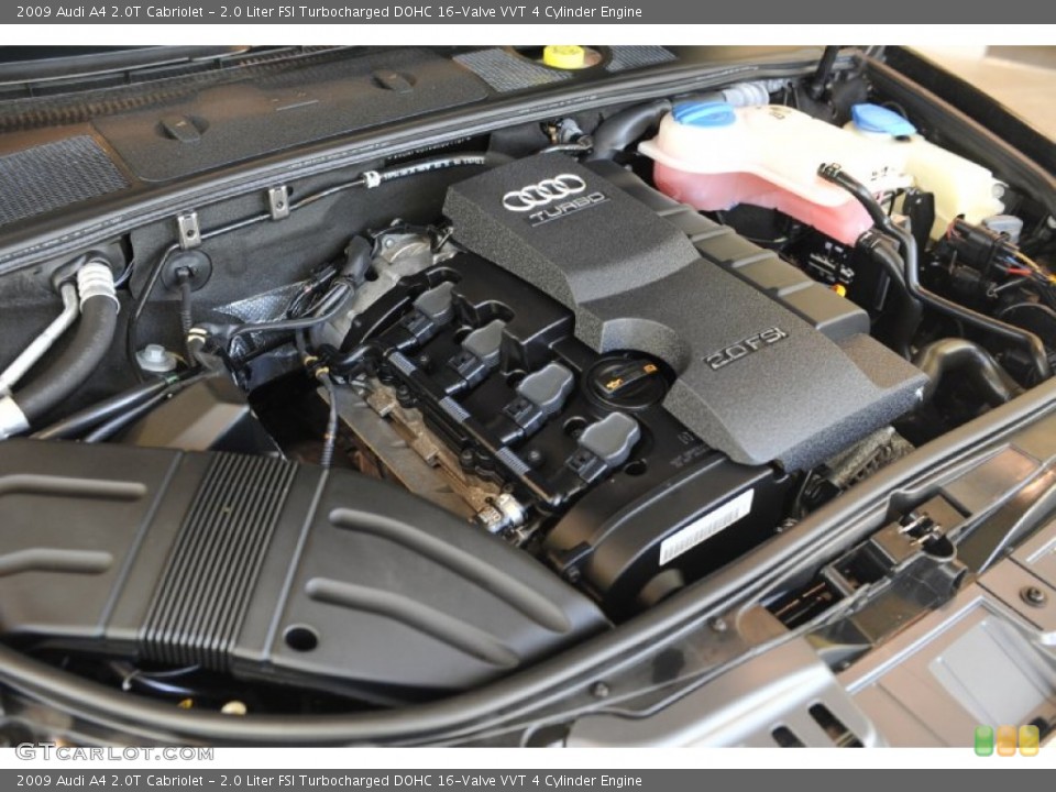 2.0 Liter FSI Turbocharged DOHC 16-Valve VVT 4 Cylinder Engine for the 2009 Audi A4 #56931703