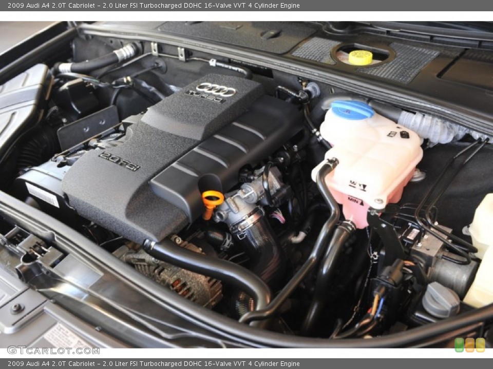 2.0 Liter FSI Turbocharged DOHC 16-Valve VVT 4 Cylinder Engine for the 2009 Audi A4 #56931712