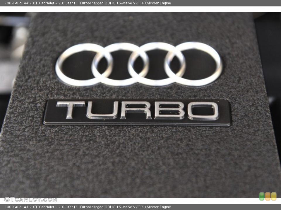 2.0 Liter FSI Turbocharged DOHC 16-Valve VVT 4 Cylinder Engine for the 2009 Audi A4 #56931721