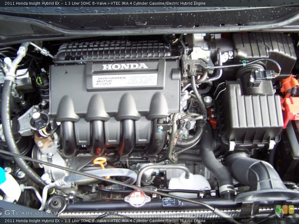 1.3 Liter SOHC 8-Valve i-VTEC IMA 4 Cylinder Gasoline/Electric Hybrid Engine for the 2011 Honda Insight #56932360