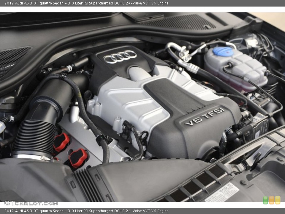 3.0 Liter FSI Supercharged DOHC 24-Valve VVT V6 Engine for the 2012 Audi A6 #56941631
