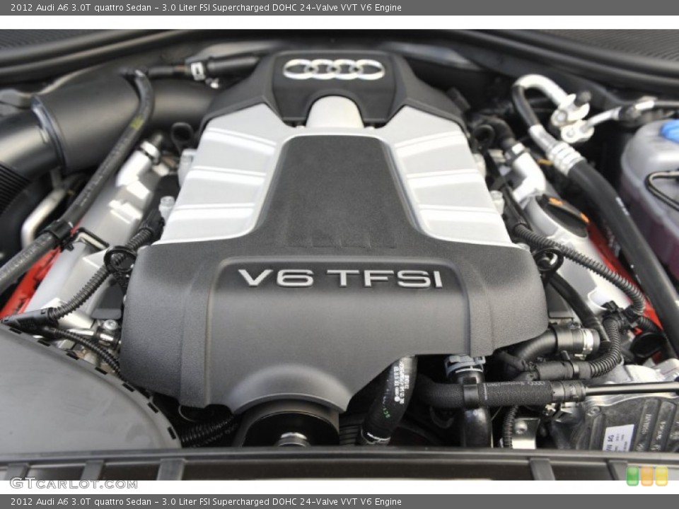 3.0 Liter FSI Supercharged DOHC 24-Valve VVT V6 Engine for the 2012 Audi A6 #56941640
