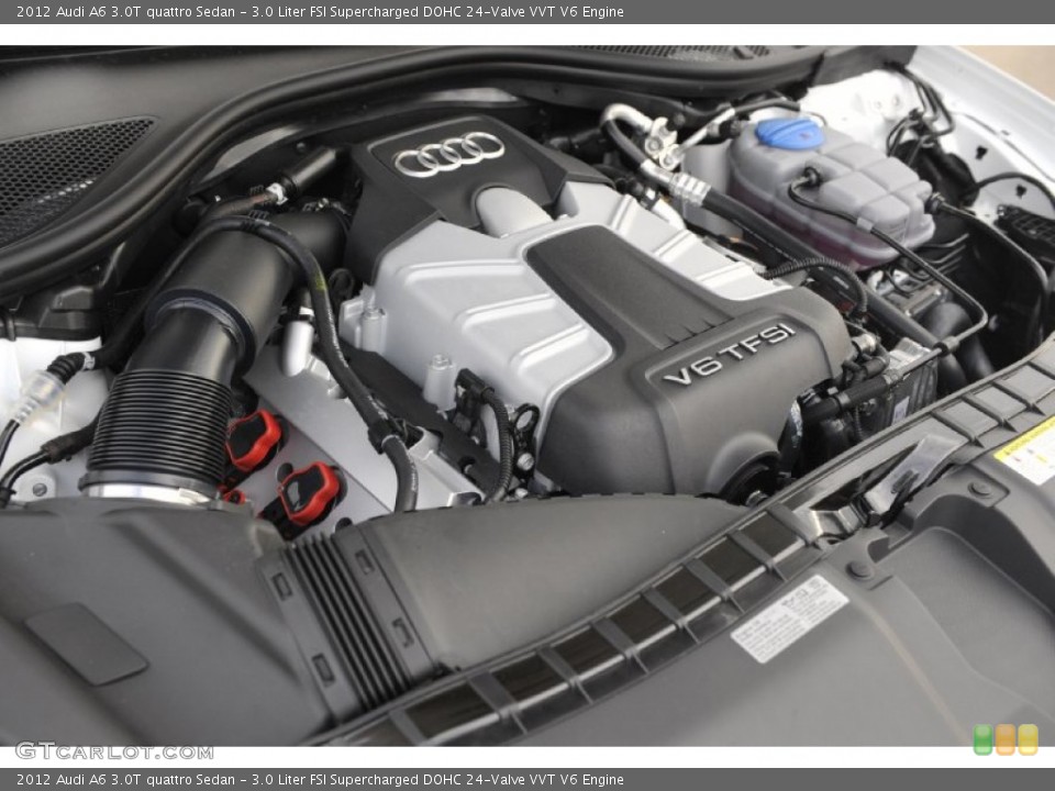 3.0 Liter FSI Supercharged DOHC 24-Valve VVT V6 Engine for the 2012 Audi A6 #56941961