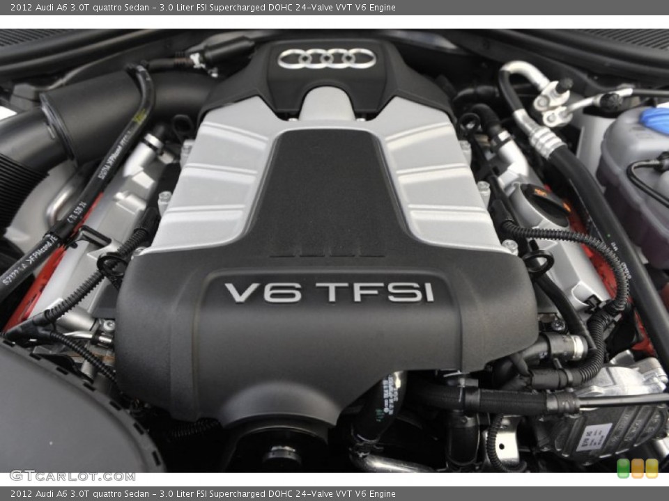3.0 Liter FSI Supercharged DOHC 24-Valve VVT V6 Engine for the 2012 Audi A6 #56941967